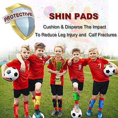 Youth Soccer Shin Guards for Kids Shin Pads Child Calf Protective