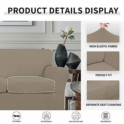 Couch Cushion Cover, Stretch Sofa Seat Slipcover Removable Sofa Cover Seat  Cushion Cover Scratch Resistant Sofa Cushion Cover For Living Room Cushion  Couch - Temu