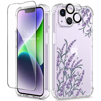 GiiKa for iPhone 12 Mini Case with Screen Protector, Clear Full Body  Shockproof Protective Floral Girls Women Hard Case with TPU Bumper Cover  Phone Case for iPhone 12 Mini, Small Flowers 