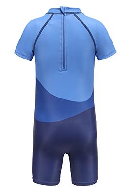 Boys One Piece Rash Guard Swimsuits Short Sleeve Swim Shirt for Kids UPF  50+ Sun Protection Bathing Suits Shark Size 6/6x - Yahoo Shopping