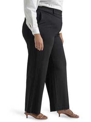 Lee® Women's Plus Pull-On Comfort Waist A-Line Knit Pant - Yahoo Shopping