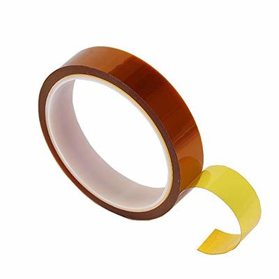 2 Rolls Heat Tape High Temperature 10mmx33m(108ft) Sublimation Tape Clear