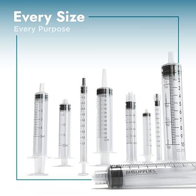 BH Supplies 3ml Luer Slip Tip Syringe - (No Needle) - Sterile