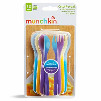 Munchkin Toddler Fork & Spoon Set, 12 Months+