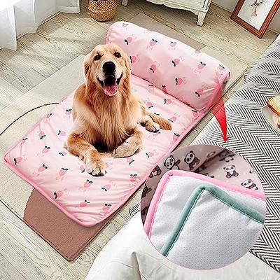 Dog Self Cooling Mat Pet Washable Summer Cooling Pads Cooling