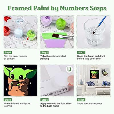 4 PACK DIY Paint by Numbers for Kids - Paint by Number for