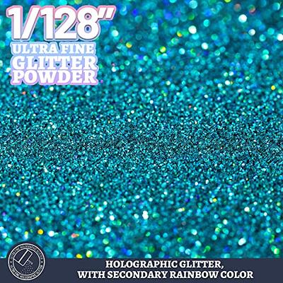 Porcelain Paint Glitter Blue - 15ml