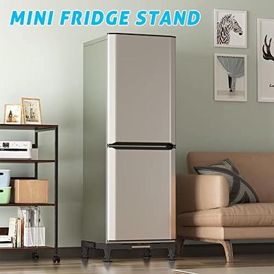 SEISSO Mini Fridge Stand, Adjustable washer dryer stand base with 4 strong  feet, Universal Appliance Pedestal for Portable Washing Machine,  Refrigerator, Max Load 661LB /300KG(Grey) - Yahoo Shopping