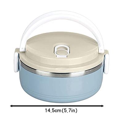 Round insulated lunch box food container