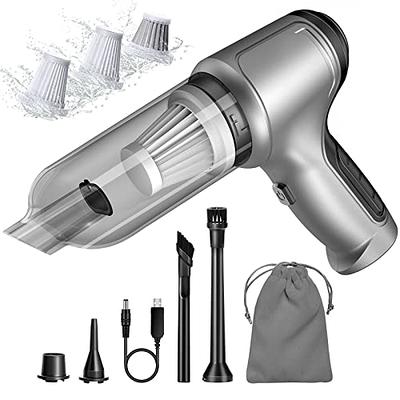 GOXIFACA Handheld Vacuum Cordless 8000PA, Vacuum Cleaner, Strong Suction,  Multip