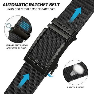 Buy Men's Nylon Ratchet Belt, Full Adjustable Golf Beltsfor Men
