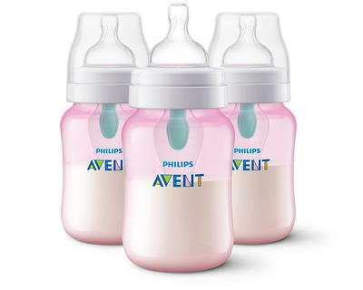 Philips Avent Natural Baby Bottle With Natural Response Nipple Baby Gift  Set With Snuggle - Pink - 8pc : Target