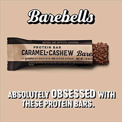 Barebells Protein Bar: Caramel Cashew, White Chocolate Almond