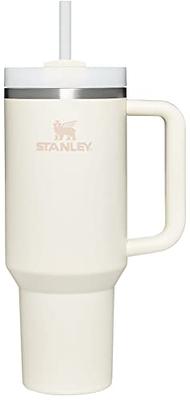 Stanley Quencher H2.0 FlowState Stainless Steel Vacuum Insulated Tumbler  with Lid and Straw for Water, Iced Tea or Coffee, Smoothie and More, Cream  , 40 oz - Yahoo Shopping