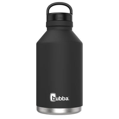 EcoVessel Boulder Trimax Insulated Stainless Steel Bottle Strainer and Silicone Bumper, 32 oz - Navy