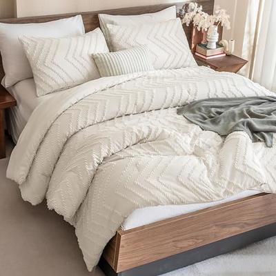  Bedsure King Size Comforter Set - Beige King Comforter