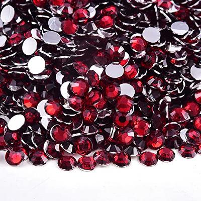 Red Crystal Hot Fix Rhinestones For Crafts Clothes Diy - Temu