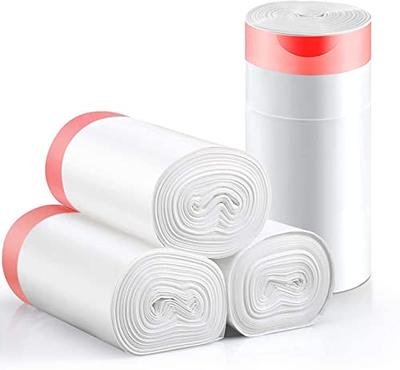 Trash Bag Drawstring Garbage Bags 1 Roll 40 Bags each Small Thickened Trash  Bags