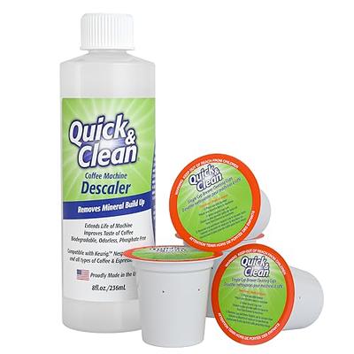 2-Pack Descaler (2 Uses Per Bottle) Descaling Solution for Keurig