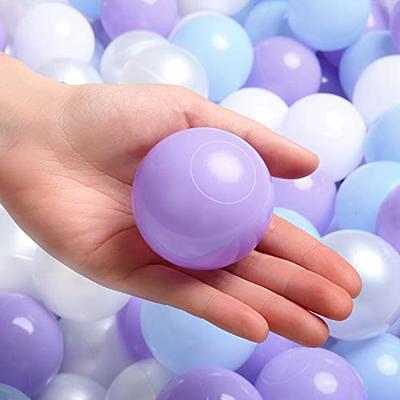 Balls for Ball Pit, BPA Free Plastic Balls with Storage Bag