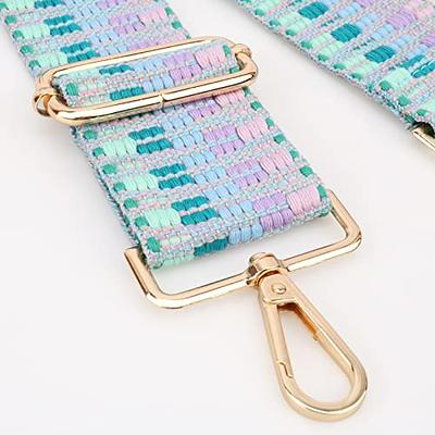 Wide Cross Body Bag Straps with Clips, Adjustable Shoulder Bag Straps and  Metal Swivel Hooks, Changeable Purse & Handbag Straps, Replacement Handbag