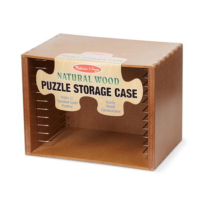 Wooden Puzzle Storage