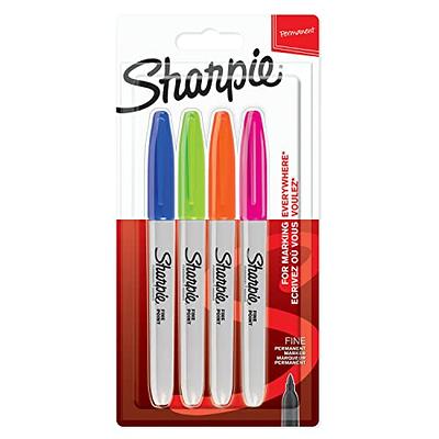 Sharpie Permanent Markera, Fine Point, Assorted