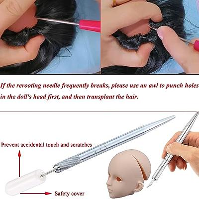 Doll Hair Rerooting Tool Doll Hair Needles for Wig Making Supplies  Accessories