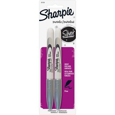 Sharpie® Metallic Fine Point Permanent Markers, Bullet Tip, - Yahoo Shopping