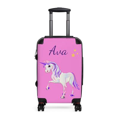 Personalized Little Girls Unicorn Duffel Bag