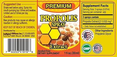 Beekeepers Naturals Propolis Soothing Lozenges - Peppermint Eucalyptus -  14ct