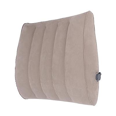 FOUSUPDT Lumbar Pillow, Memory Foam Lumbar Support Pillow for