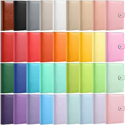 A6 Pu Leather Binder Budget 6 Ring Notebook With Stylish Design, Personal  Organizer Binder Cover With Magnetic Buckle Closure