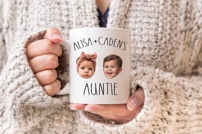 Mug Kids Christmas Gifts, Children Names Mug