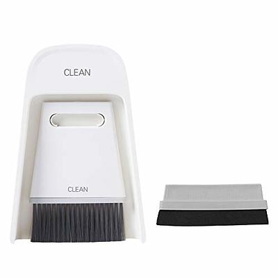 Harper Live.Love.Clean. Bamboo Counter Brush and Dustpan Set