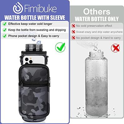 Large 32oz1l Bpafree Fitness Water Bottle Leakproof Portable