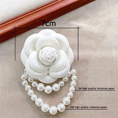 Dainty Camellia Flower Brooch Pins with Pearl Tassel for Women Girls  Vintage Classic Flower Pearl Pins Shawl Clips Prom Wedding Party Dance  Banquet Jewelry-Black - Yahoo Shopping