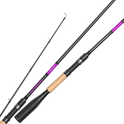 T-ZACK Spinning Fishing Rod, 7'2'' Medium/Fast Action/One Piece, with 40t  Toray Carbon Blank, Fuji Setting, Tournament Performance, Ultra Light Bass Fishing  Pole - Yahoo Shopping
