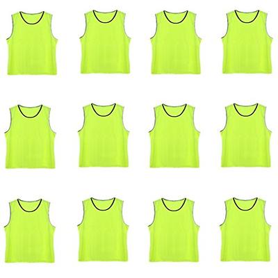 BlueDot Trading Youth Nylon Mesh Scrimmage Training Pinnie Vest for Team  Practice for All Kinds of Sports Soccer, Football, Basketball, Lacrosse,  Combo Red/Blue, 12 Pack - Yahoo Shopping