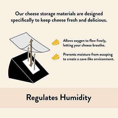 Formaticum Cheese Storage Bags - Wax Paper Bags to Keep Cheese or  Charcuterie Fresh - Professional Grade Cheese Paper for Wrapping Cheese -  Porous