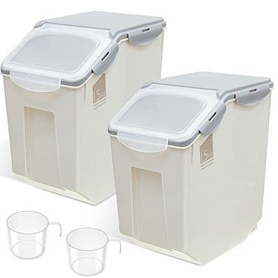 Grain Rice Airtight Storage Container Cereal Dry Food Flour Bin