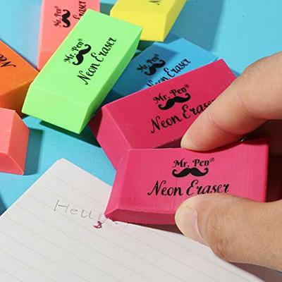 Mr. Pen- Pencil Eraser, 8 Pack, White Erasers, Erasers for Artists, Artist  Eraser, Drawing Erasers for Sketching 