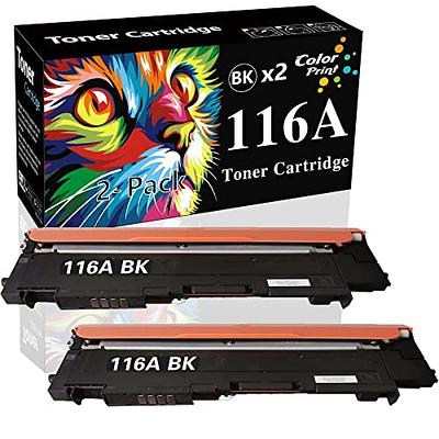 Colorprint Compatible 116A Toner Cartridge Replacement for HP 116 W2060A  W2061A W2062A W2063A Work with Color Laser MFP 179Fnw 178nw 178nwg 179fwg  150a 150nw 150 Series Printer (2-Pack) - Yahoo Shopping