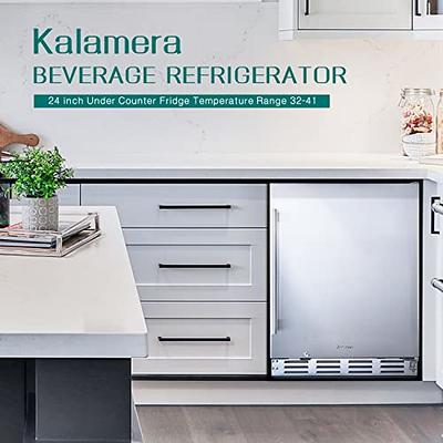 24 inch Beverage Refrigerator - 154 Cans Capacity Beverage Cooler