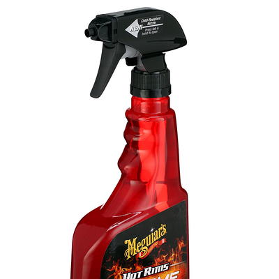 Meguiar's G19124 Hot Rims Chrome Wheel Cleaner - 24 Oz Spray Bottle - Yahoo  Shopping