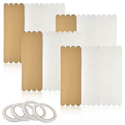  10 Pack Presentation Board Trifold Poster Board Tri Fold  Display Board Foldable Project Paperboard with 10 Sheets Letter Sticker 3  Rolls of Double Sides Adhesive Tape(White, 16 x 24 Inch) : Office Products