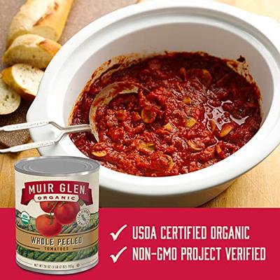 Muir Glen Organic Diced Tomatoes No Salt Added - 14.5oz : Target