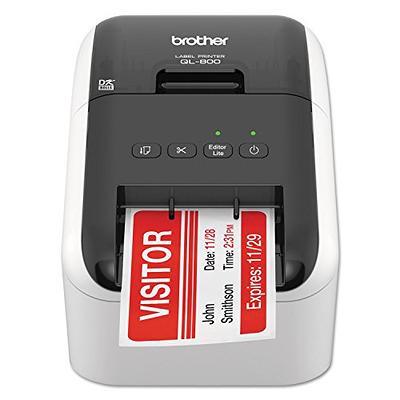 Brother QL-800 High-Speed Professional Label Printer, Lightning Quick  Printing, Plug & Label Feature, Brother Genuine DK Pre-Sized Labels,  Multi-System Compatible – Black & Red Printing Available - Yahoo Shopping