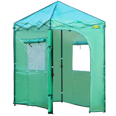 VEVOR Pop Up Greenhouse, 8'x 6'x 7.5' Pop-up Green House, Set Up in