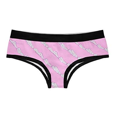 Two Moods Womens Panties Funny Bikini Brief Graphic Novelty Underwear For  Ladies